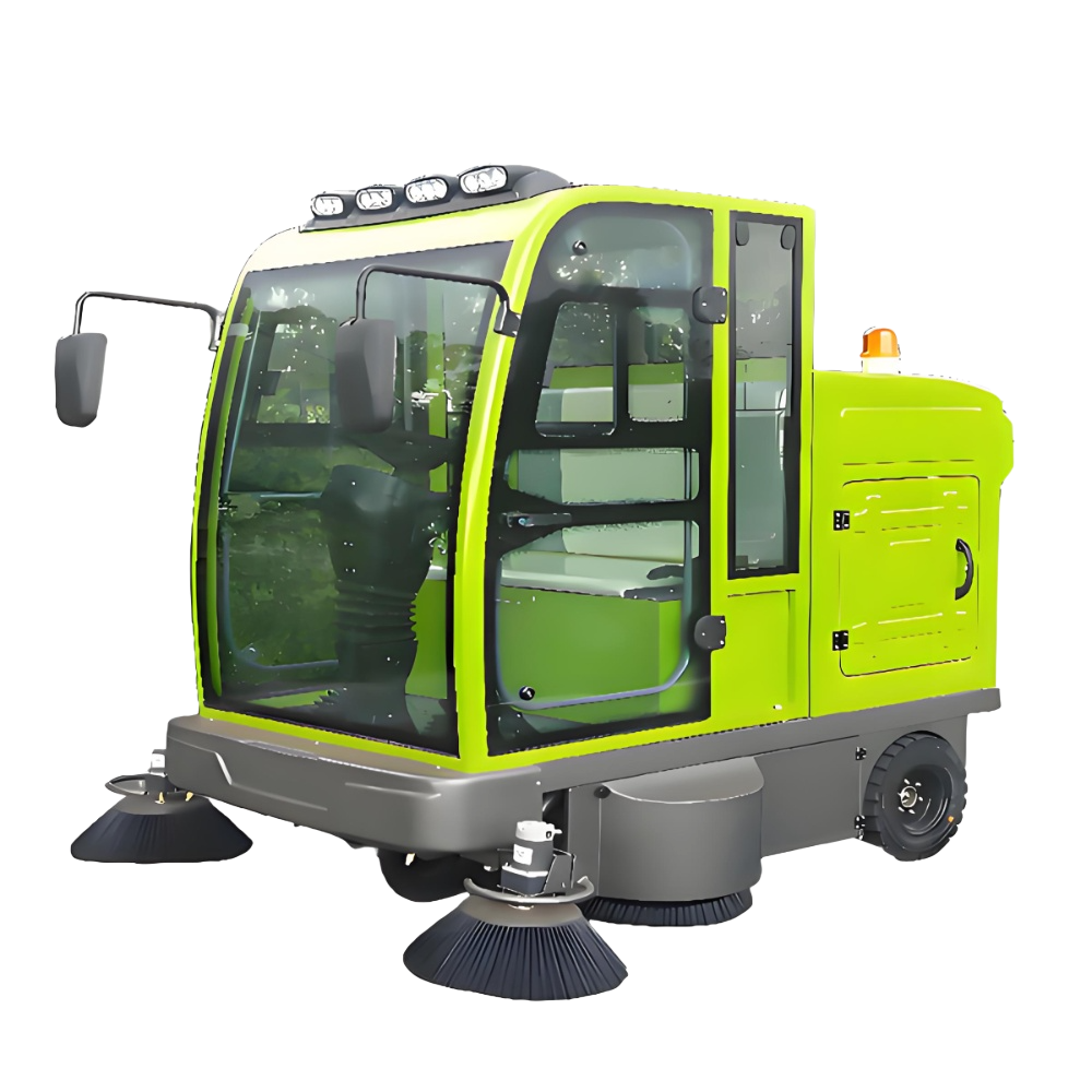 Let's take a look at the KJ-XS-2050A fully enclosed sweeper
